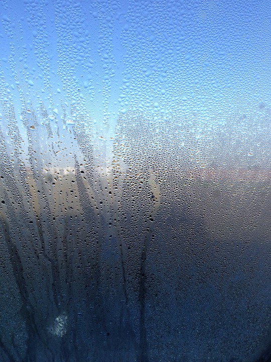 window with condensation